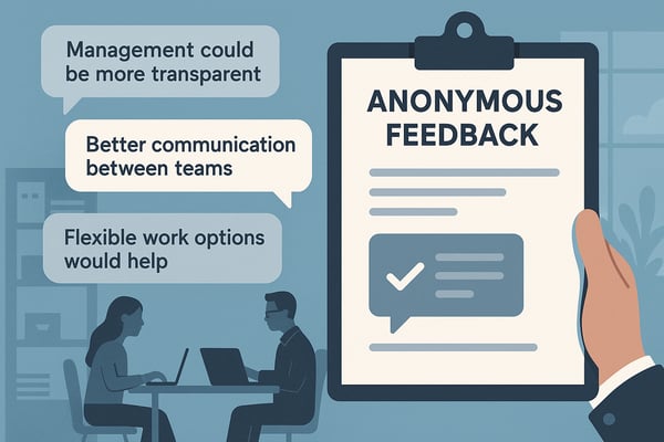 anonymous feedback in the workplace