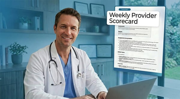 doctor-office-laptop-view-weekly-provider-scorecard-blog-image
