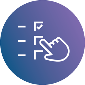 list-checkbox-hand-purple-circle-icon