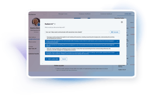 interactive radiant ai coaching_screenshot