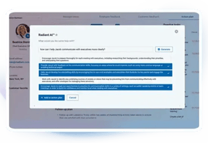 interactive manager coaching radiant ai