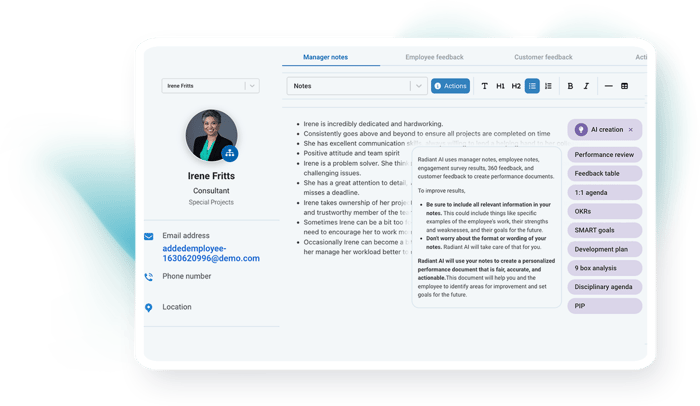 Macorva MX product dashboard