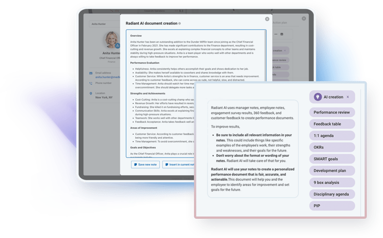 radiant ai document creation duo_screenshot