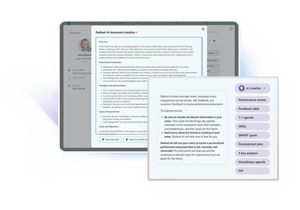 radiant ai document creation dashboard