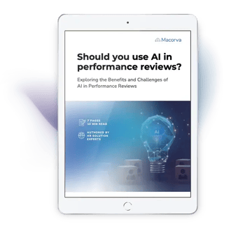 should you use ai employee performance reviews ebook cover