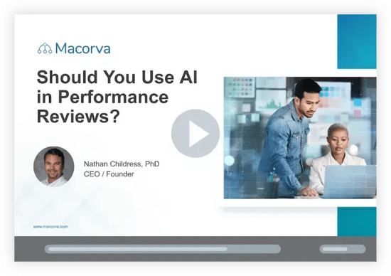should you use ai performance reviews webinar thumbnail